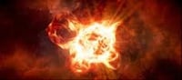 3D Image of a Giant Star, Blazing Fireball!!